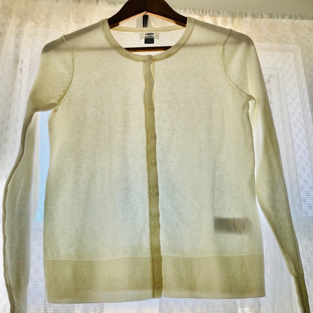 Old Navy off white cardigan